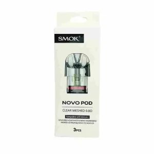 SMOK Novo Pod-Clear Meshed Pods (Pack of 3)