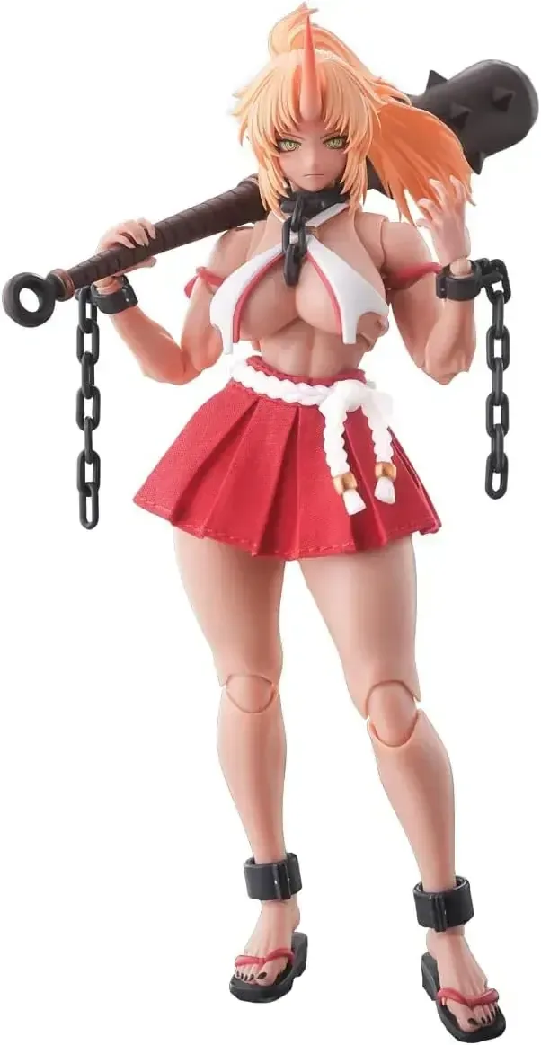Snail Shell Demin Maiden Sister Autumn Leaves 1/12 Scale PVC Figure