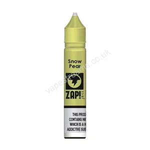 Snow Pear Nicotine Salt E-Liquid by Zap!