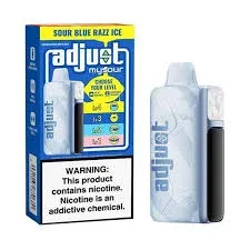 Sour Blue Razz Ice Adjust MySour 40000 Disposable Vape