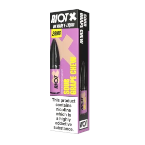 Sour Grape Chew by Riot X Nic Salts