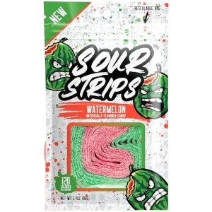 Sour Strips Watermelon Bites (180g)