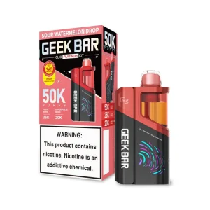 Sour Watermelon Drop Geek Bar Clio 50K Vape Kit