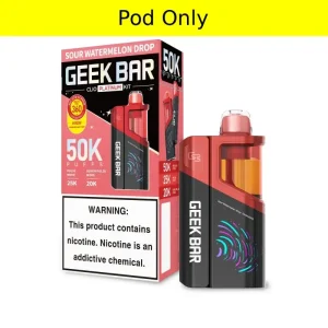 Sour Watermelon Drop Geek Bar Clio Platinum 50K Pod