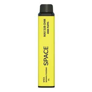 Space Max Sub-Ohm Disposable Vape (5%, 4000 Puffs) - Banana Pudding