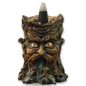 Spooky Tree Small Backflow Incense Burner Tree 3.5”