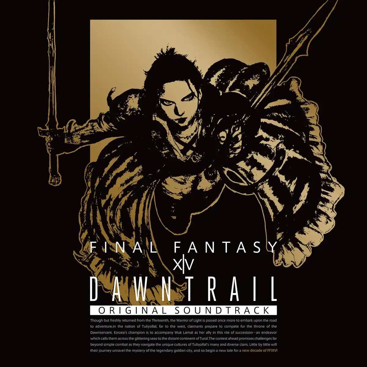 Square Enix Final Fantasy XIV Dawntrail Soundtrack Blu-Ray Disc Music