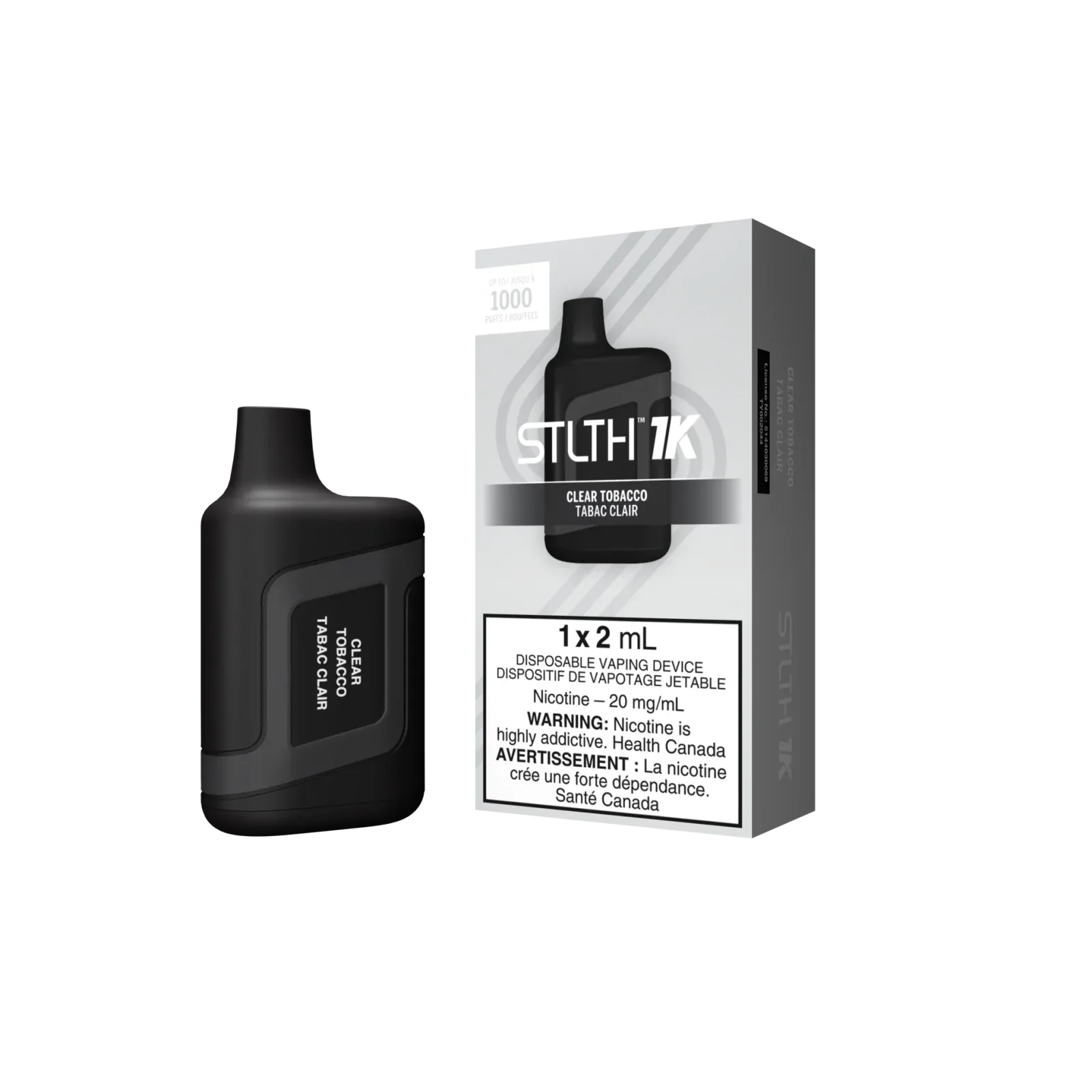 STLTH 1K Clear Tobacco