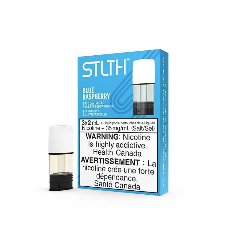 Stlth Blue Raspberry 3/pk