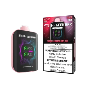 Stlth Geekbar Sour Strawberry Ice 80k