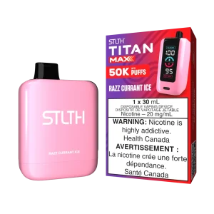 Stlth Titan Max 50k Razz Current Ice
