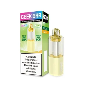 Strawberry Banana Geek Bar Mate 60K Disposable Pod