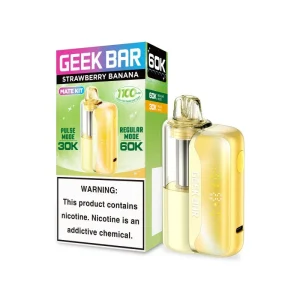 Strawberry Banana Geek Bar Mate 60K Vape Kit