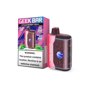 Strawberry Bull Geek Bar Pulse X 2 50K Vape