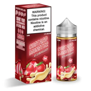Strawberry Custard by Custard Monster | 100mL