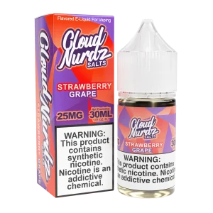 Strawberry Grape – Cloud Nurdz Salts – 30mL