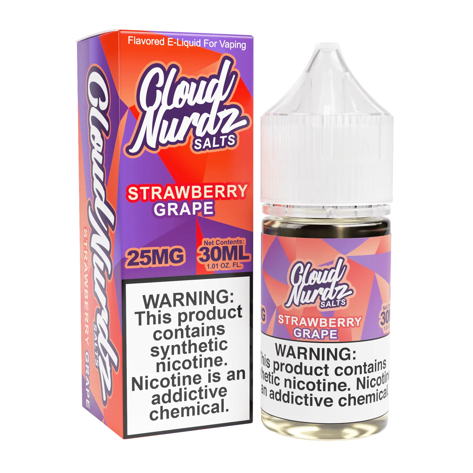 Strawberry Grape – Cloud Nurdz Salts – 30mL