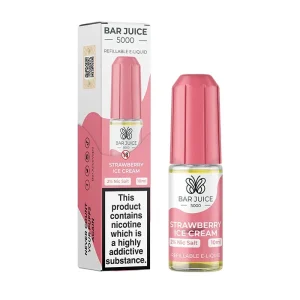 Strawberry Ice Cream Nicotine Salt by Bar Juice 5000