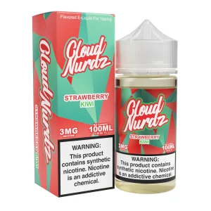 Strawberry Kiwi – Cloud Nurdz Freebase – 100mL