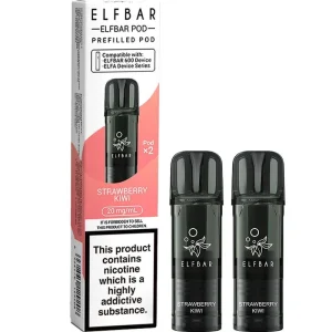 Strawberry kiwi Elf Bar 600 pods 2 pack