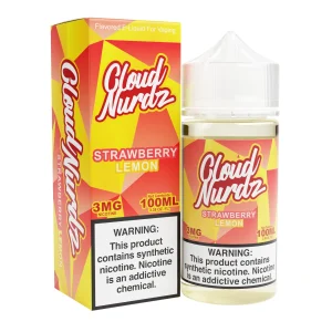 Strawberry Lemon – Cloud Nurdz Freebase – 100mL