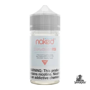Strawberry Pom Menthol — NKD 100 60mL Freebase