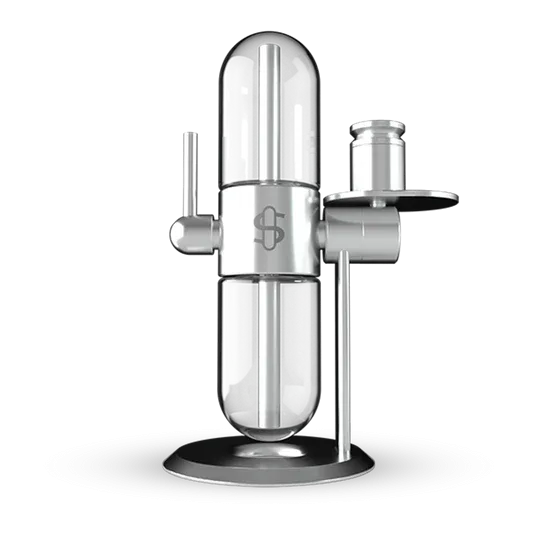 STUNDENGLASS GRAVITY INFUSER (POLISHED SILVER)