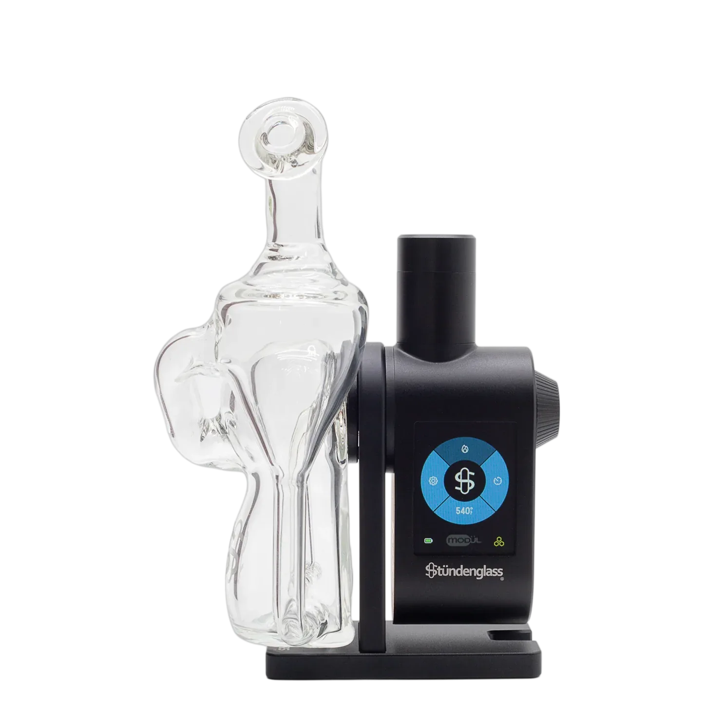 Stündenglass Modül Dok Glass - Recycler II | Dual-Inline Percolator - Image 2