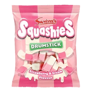 Swizzels squashies Drumstick Strawberry and cream 120 gm