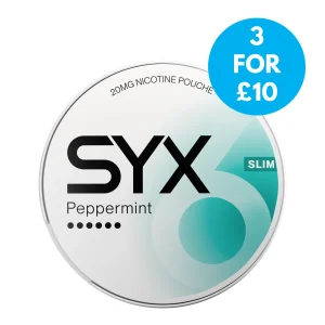 SYX 2.0 Snus 20mg Nicotine Pouches
