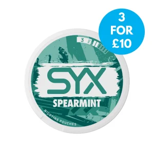 SYX Snus 3mg Nicotine Pouches