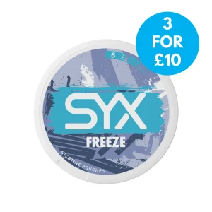 SYX Snus 6mg Nicotine Pouches