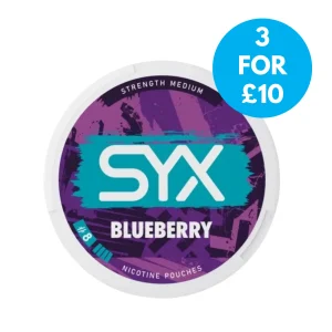 SYX Snus 8mg Nicotine Pouches