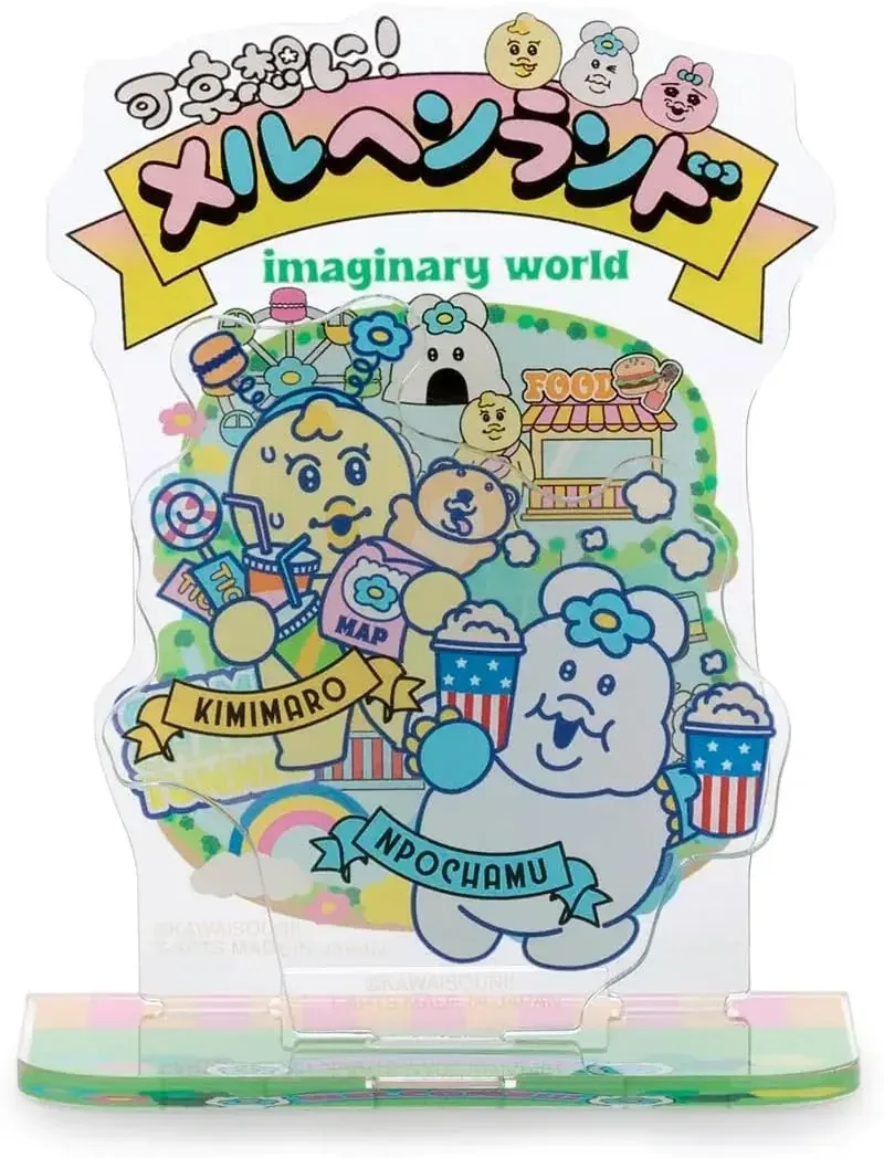 Takara Tomy Arts Merchenland Acrylic Stand Chubby Tuna Figure