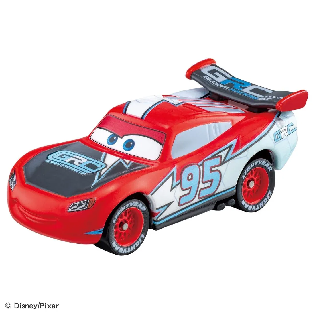 Takara Tomy Disney Cars C-34 Lightning McQueen GRC Miniature Toy Ages 3+ - Image 2