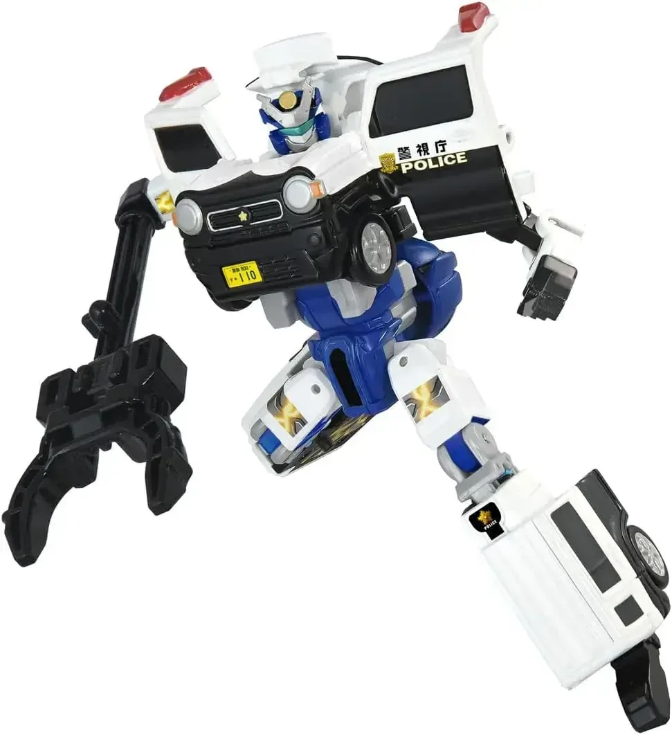 Takara Tomy Job Braver Suzuki Hustler Patrol Car Figure 3+