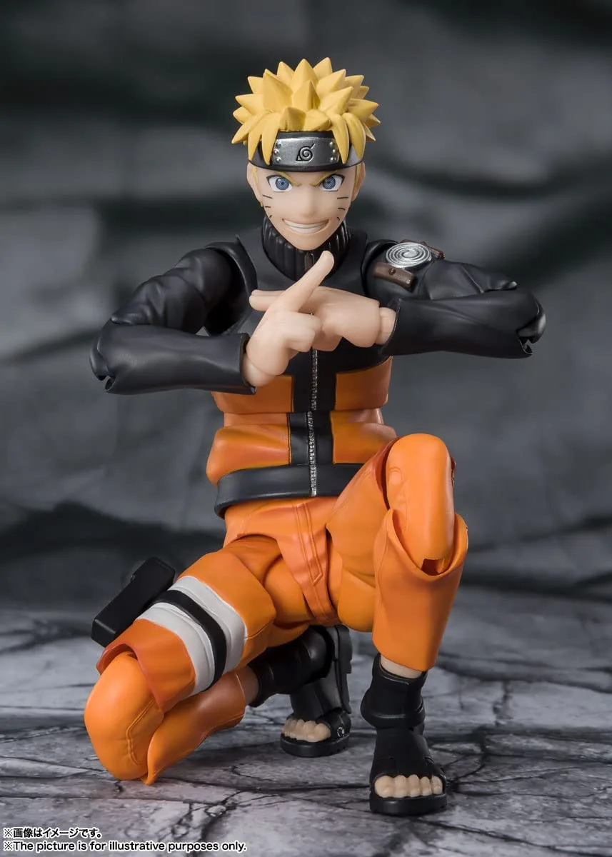 Tamashii Nations SHF Naruto Shippuden Uzumaki Naruto 145mm Action Figure - Image 2