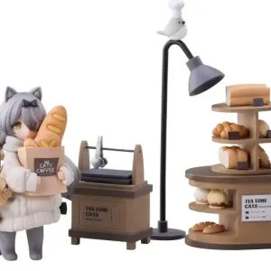 Tea Time Cats British Shorthair Dragon Li Meow Town Ribose Tea