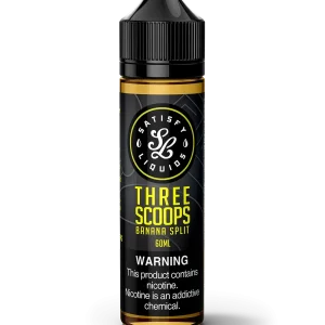 Three Scoops 60ml - Satisfy - 3MG