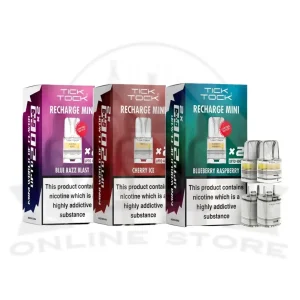 Tick Tock Mini 2000 Puffs Replacement Pods | Pack Of 2