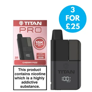 Titan Pro 15k 20mg (2%) Prefilled Pod Kit