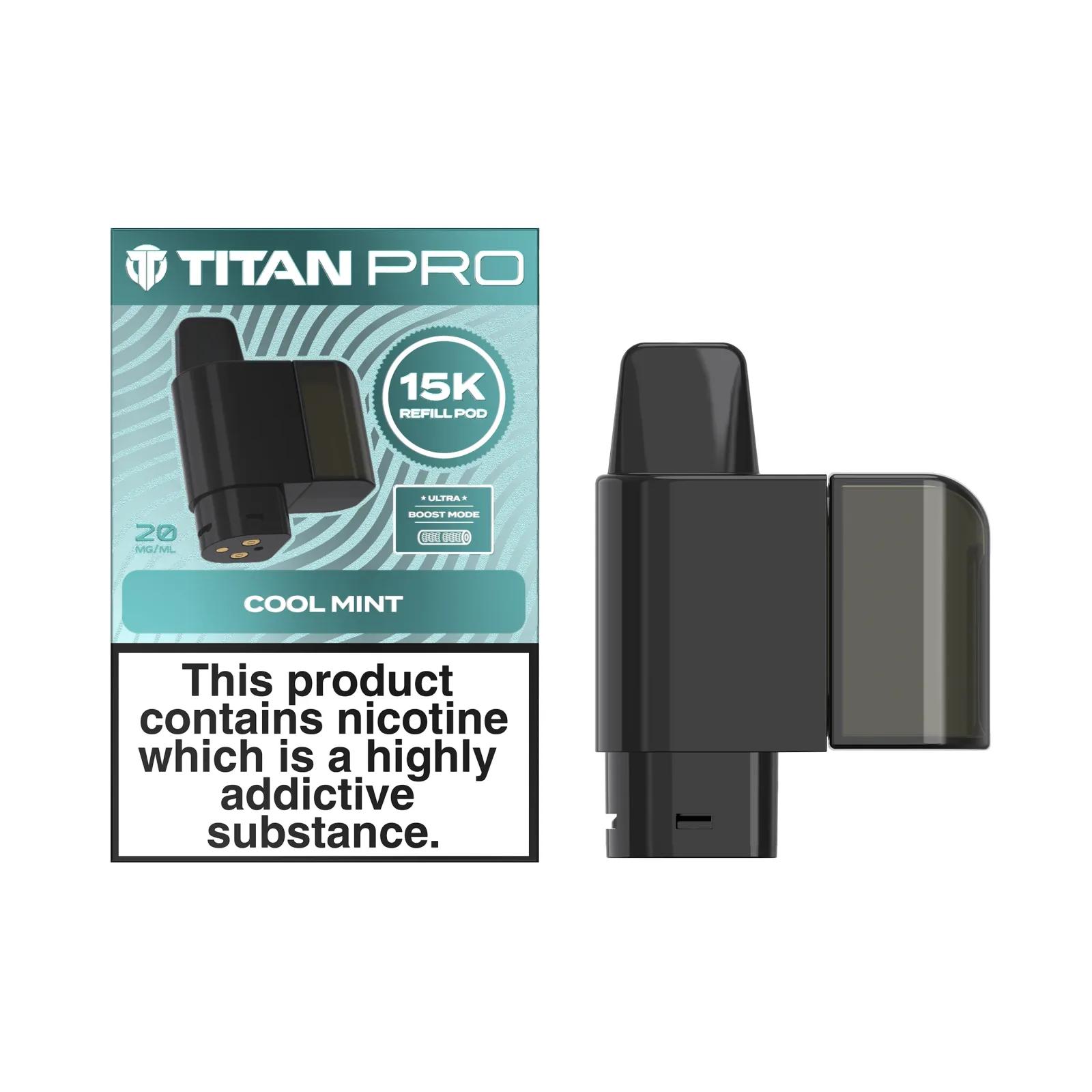 Titan Pro 15K Pre-filled Replacement Pod - Image 2