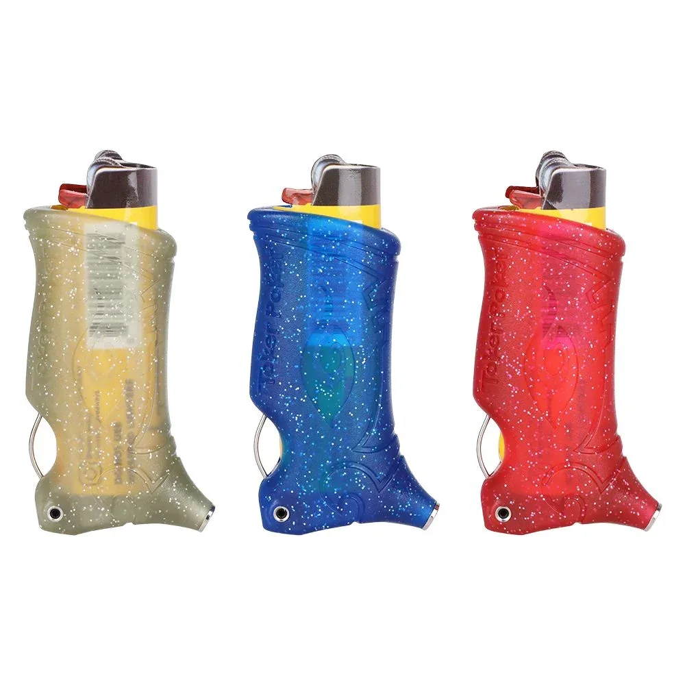 Toker Poker Lighter Sleeve - Sparkles / Assorted Colors 25ct - Image 2