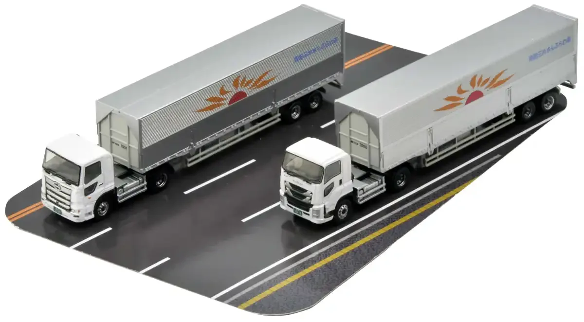 Tomytec The Trailer Collection Mitsui O.S.K. Lines Sanflower Wing Set of 2