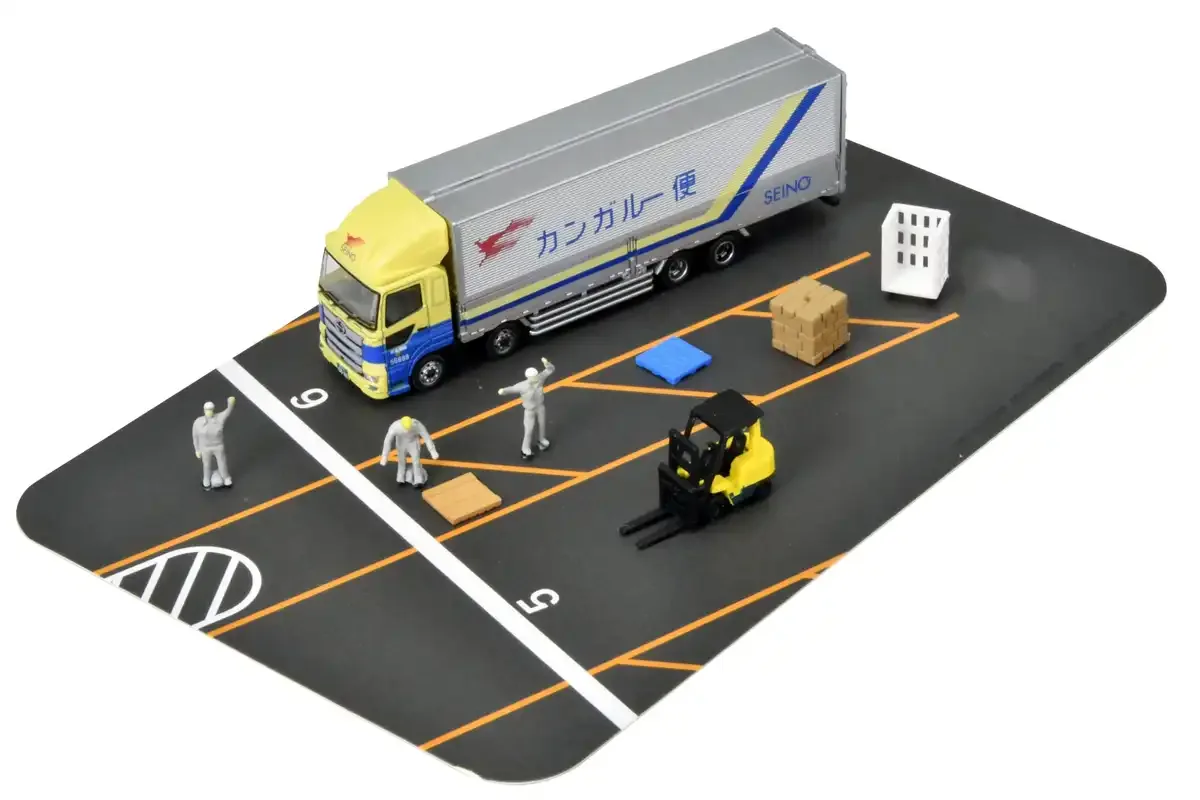 Tomytec Truck Collection Wing Van Set H Seino Diorama Supplies 333777
