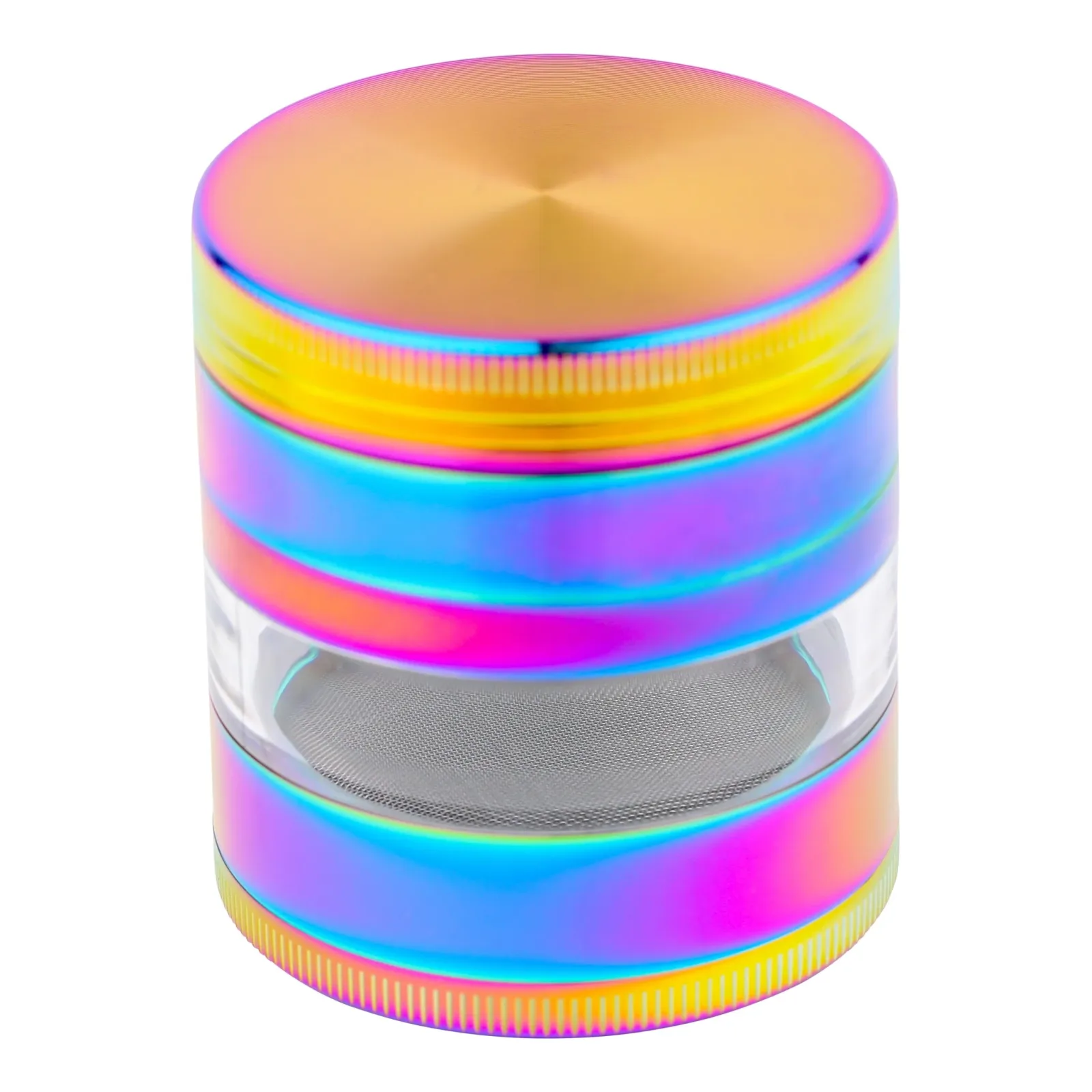 Transparent Rainbow Grinder - 53mm