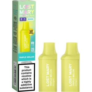 Triple melon Lost Mary BM600 pods 2 pack