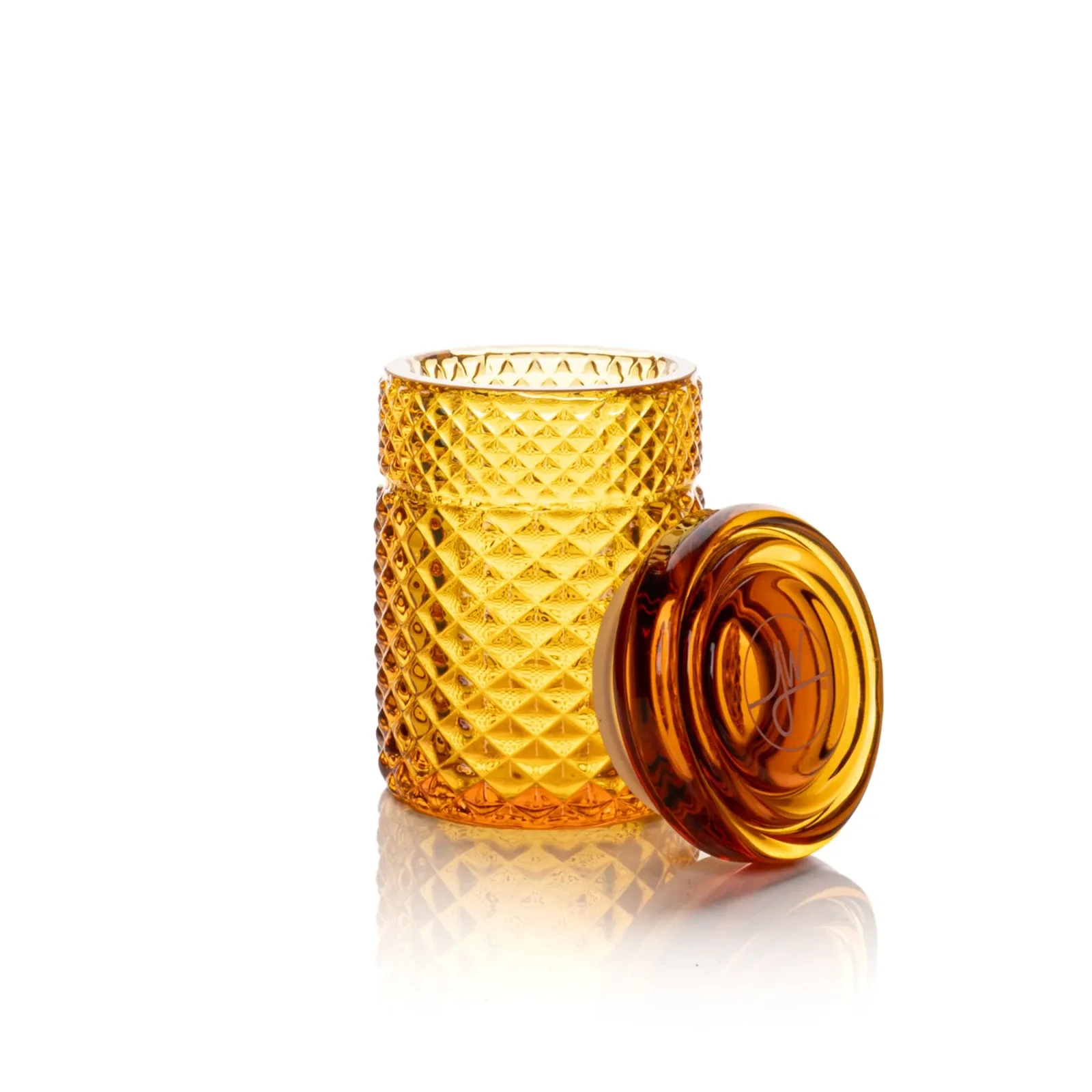 Twenties Collection Jar | Amber - Image 2