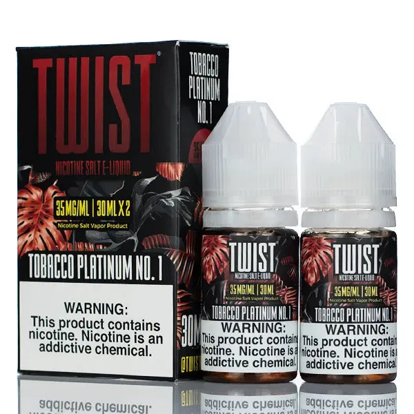 TWST Salt E Liquid – Tobacco Platinum No.1 – 60ml
