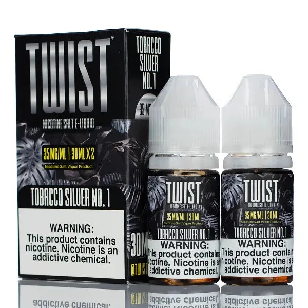 TWST Salt E Liquid – Tobacco Silver No.1 – 60ml